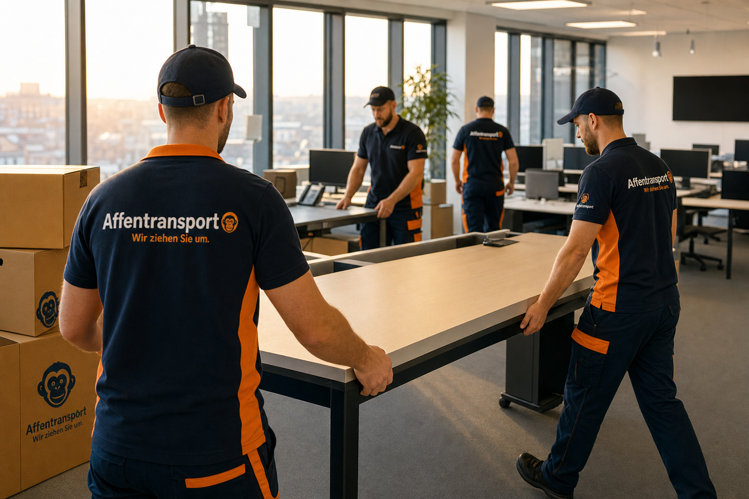 Firmenumzug Büro