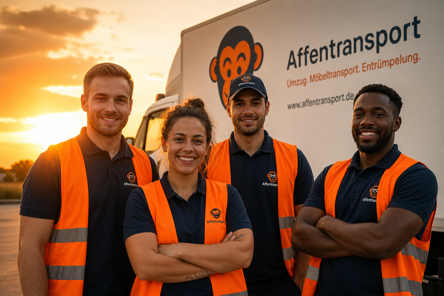 Das Affentransport Team